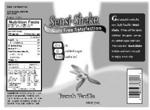 Healthy Milkshake Food information