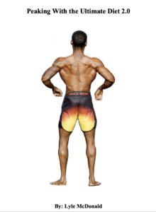 Peaking with the Ultimate Diet 2.0
